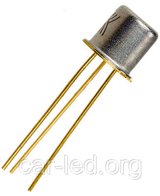 КТ3102Е (Au) транзистор NPN (200мА 20В) (h21э:400-1000) 0,25W (ТО18 ...