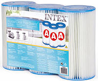 Картридж для фильтр-насоса Intex 29003 Тип "А" Набор из 3 фильтров для насоса Intex