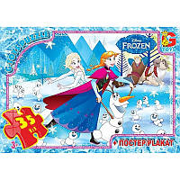 Пазлы детские Frouzen Ледяное Сердце G-Toys FR015 35 элементов LW, код: 8365500