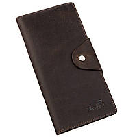 Бумажник вертикальный из винтажной кожи SHVIGEL 16180 Коричневый KC, код: 1674593