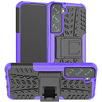 Чехол Armor Case Samsung Galaxy S22 Violet EJ, код: 8109743