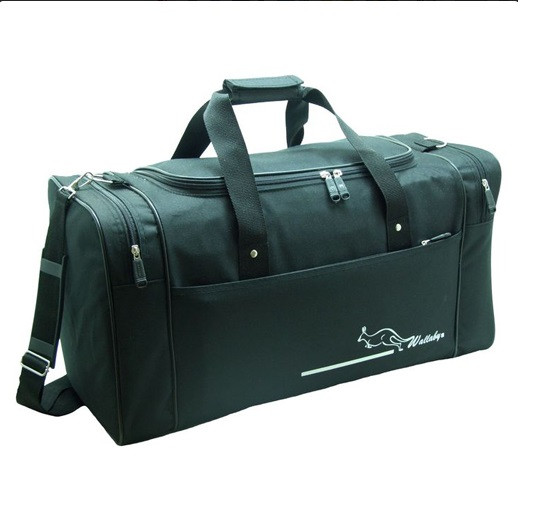 Дорожня сумка середня Wallaby 3050 чорна 45 л, фото 1