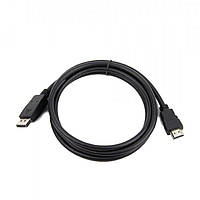 Кабель Cablexpert CC-DP-HDMI-3M, DisplayPort-HDMI, M M, 3м, черный KC, код: 6703811