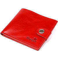 Женское кожаное портмоне Shvigel 16461 Красный KC, код: 7487327