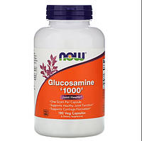 Препарат для суставов и связок NOW Foods Glucosamine 180 Veg Caps KC, код: 7576337