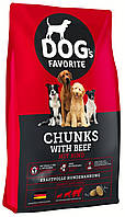 Сухой корм для собак з говядиной Happy Dog Dogs Favorite mit Rind 15 кг KC, код: 7721941
