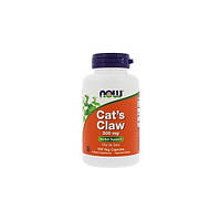 Кошачий коготь NOW Foods Cat's Claw 500 mg 100 Veg Caps LW, код: 7518290