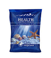 Соль морская натуральная для ванны Crystals Health 1000 г IX, код: 8076274