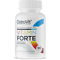 Витаминно-минеральный комплекс для спорта OstroVit VitMin Forte 90 Tabs LW, код: 7520024