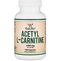 Комплекс Ацетил Карнитин Double Wood Supplements Acetyl L-Carnitine 1000 mg (2 caps per servi EJ, код: 8206866