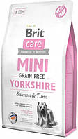 Сухой корм Brit Care GF Mini Yorkshire 2 kg (для йоркширских терьеров) KC, код: 2734887