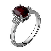Серебряное кольцо SilverBreeze с натуральным рубином 2.003ct (2060055) 18 размер TP, код: 6485807