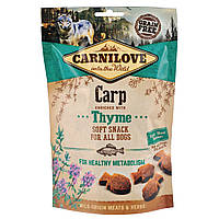 Лакомство для собак Carnilove Semi Moist с карпом и тимьяном 0.2 кг (8595602527335) KC, код: 7568407