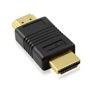 Перехідник моніторний Delock HDMI M M (адаптер) прямий чорний (70.06.5048) LW, код: 7453982