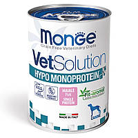 Корм Monge VetSolution Wet Hypo Canine Maiale влажный гипоаллергенный для взрослых собак 400 KC, код: 8452376