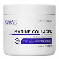 Хондропротектор для спорта OstroVit Marine Collagen 200 g 74 servings Pure GM, код: 7558859