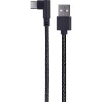 Дата кабель USB 2.0 AM to Type-C 0.2m corner Cablexpert CC-USB2-AMCML-0.2M n