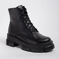 Ботинки зимние женские 341779 р.40 (26) Fashion Черный GM, код: 8295291