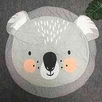 Одеяло-коврик в детскую комнату Baby Carpet Коала Серый (ua123994) EJ, код: 1528749