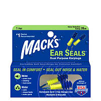 Беруши MACKS EAR SEALS мягкие 1 пара GM, код: 6870380