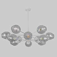 Люстра на 12 ламп Lightled Molecule 52-6035-12 WH+CL EJ, код: 8121162