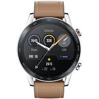 Смарт-годинник Huawei Honor Magic Watch 2 46mm with Brown Leather Strap (MNS-B39) DS