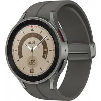 Смарт-часы Samsung SM-R920 (Galaxy Watch 5 Pro 45mm) Titanium (SM-R920NZTASEK) c