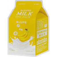 Маска для обличчя A'pieu Banana Milk One-Pack 21 г 8806185797573 l