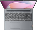 Ноутбук Lenovo IdeaPad Slim 3 15AMN8 (82XQ009GRA) Arctic Grey DS, фото 2