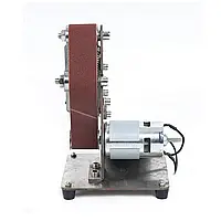 100 Вт ленточная шлифовальная машина 4500-9000 об/мин мини электрическая ленточная шлифовальная машина