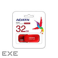 USB накопитель A-Data 32GB USB 2.0 UV240 Red (AUV240-32G-RRD)