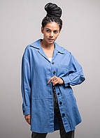 Рубашка женская 340740 р.M Fashion Голубой UT, код: 8383294