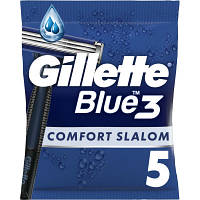 Бритва Gillette Blue 3 Comfort Slalom 5 шт. 8006540808689 n