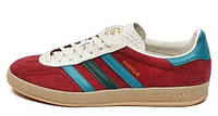 Чоловічі кросівки Adidas Gazelle Collegiate Burgundy Green