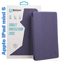 Чехол для планшета BeCover Tri Fold Soft TPU mount Apple Pencil Apple iPad mini 5 Purple 708452 n