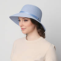 Шляпа женская со средними полями LuckyLOOK 817-976 One size Голубой EJ, код: 7440088