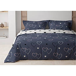 Постільна білизна полуторна ТЕП Navy Blue Love 2-00881-24495 180х215 см