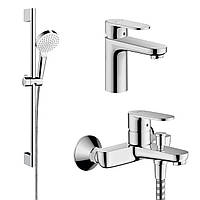 Набір змішувачів HANSGROHE VERNIS BLEND хром латунь 71550111 (71550000+71440000+26533400) NB, код: 8406837