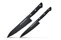 Набор кухонных ножей (универсальный, Шеф) Samura Shadow 120 208 мм 2 шт (SH-0210) EJ, код: 7437887