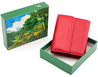 Кожаный кошелек для женщин Marco Coverna MC-2047A-2 (JZ6647) красный NB, код: 8057729