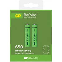 Аккумулятор Gp AAA 65AAAHCE-2GBE2 ReCyko+ 650mAh * 2 65AAAHCE / 4891199043147 n