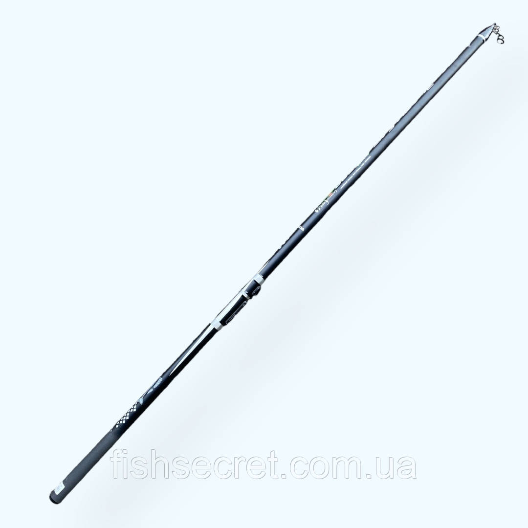 Телескопічне вудлище з кільцями Weida Black Cat 4м.