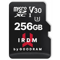 Карта памяти Goodram 256GB microSDXC class 10 UHS-I/U3 IRDM IR-M3AA-2560R12 n