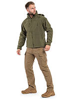 Тактическая куртка Mil-Tec SOFTSHELL JACKET SCU OLIVE 10864012 S z117-2024