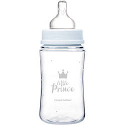 Пляшечка для годування Canpol babies Royal Baby з широким отвором 240 мл Синя (35/234_blu) e