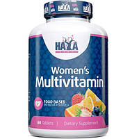 Витаминно-минеральный комплекс для женщин Haya Labs Food Based Women's Multi 60 Tabs UP, код: 8062175