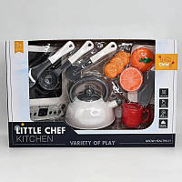 Игровой набор Kitchen Плита с посудой 10 элементов Multicolor (125618) UP, код: 8332558