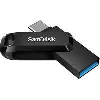 USB флеш наель SanDisk 1TB Ultra Dual Go Black USB 3.1/Type-C (SDDDC3-1T00-G46) e