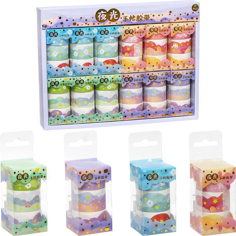 Скотч декоративний набір із 3-х штук арт.XM-JD2276-4, фото 1