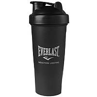 Шейкер спортивный черный на 700мл Everlast